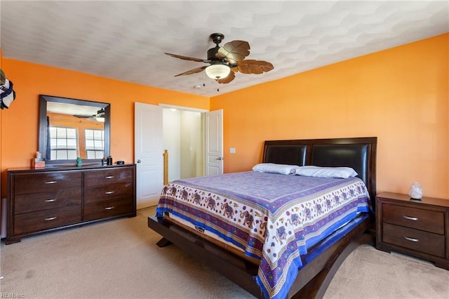 5212 Moreland St Unit 450, Suffolk, VA 23435 - bedroom with light colored carpet and a ceiling fan