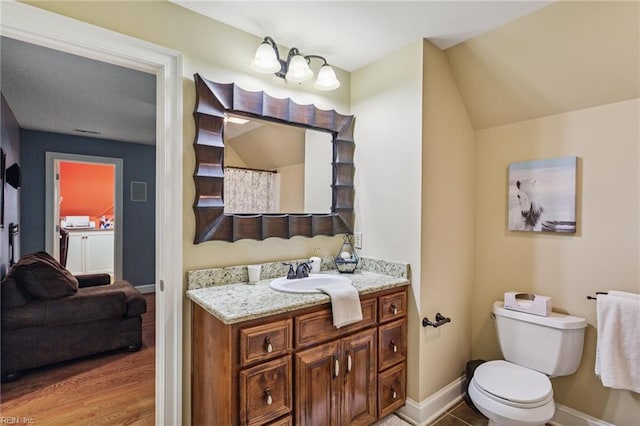 201 Glebe Spring Ln, Yorktown, VA 23693 - full bathroom featuring vanity and toilet