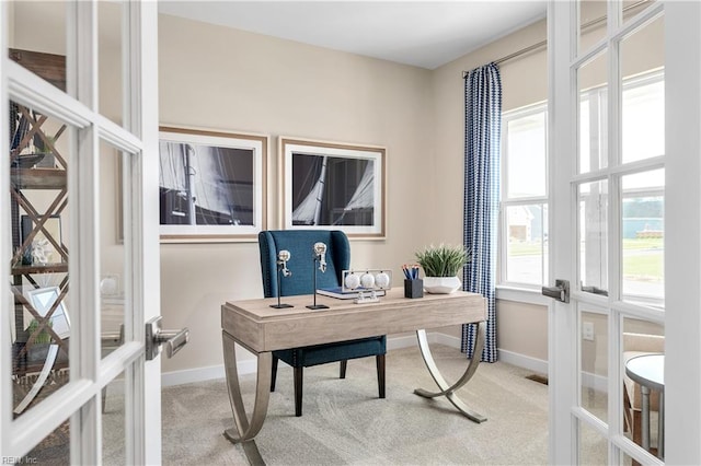 1508 Charlie St, Chesapeake, VA 23322 - office with light colored carpet and french doors