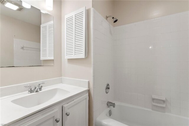37 Winster Fax, Williamsburg, VA 23185 - bathroom featuring vanity and tub / shower combination