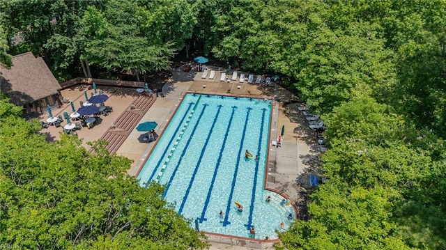708 Inlet Quay Quay Unit D, Chesapeake, VA 23320 - view of community pool