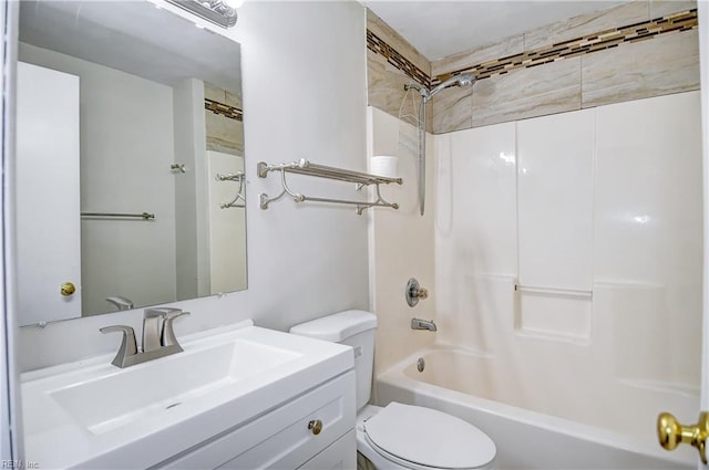 831 Quail Ave, Chesapeake, VA 23324 - bathroom featuring shower / washtub combination and vanity