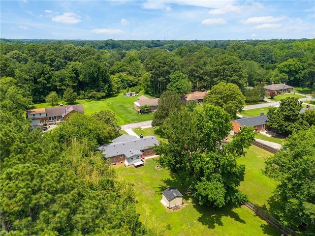 201 Jarvis Rd, Chesapeake, VA 23323 - drone / aerial view of a forest