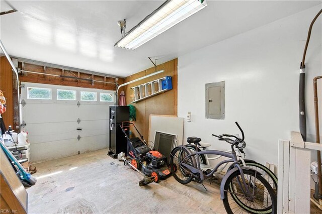 1729 Kitimal Dr, Virginia Beach, VA 23454 - garage featuring electric panel