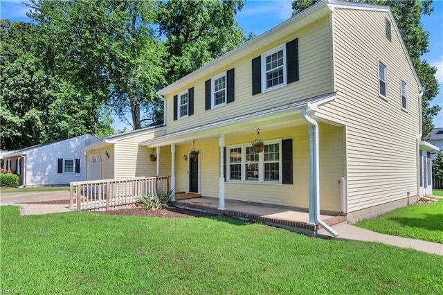 106 Deep Water Cv, Newport News, VA 23606 - view of front of home featuring a porch and a front yard
