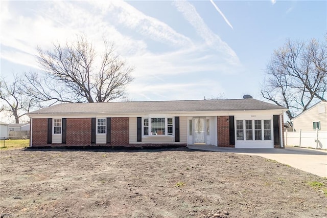 3205 Moat Ln, Chesapeake, VA 23325 - single story home featuring brick siding