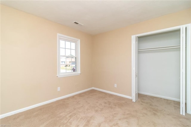 3205 Moat Ln, Chesapeake, VA 23325 - unfurnished bedroom with light colored carpet and a closet