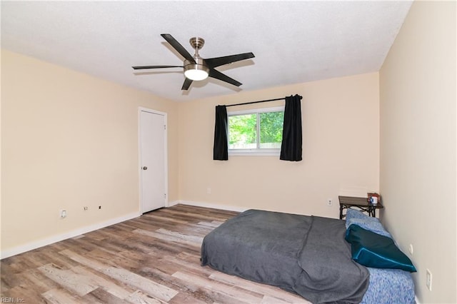 2813 Squire Ct, Chesapeake, VA 23323 - bedroom featuring wood finished floors and ceiling fan