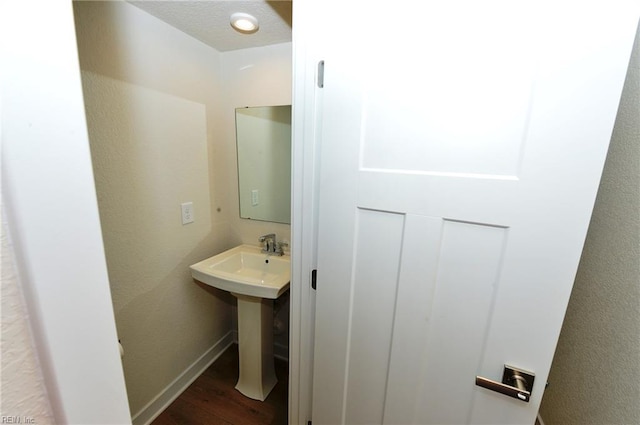 1604 Redwing Arch, Chesapeake, VA 23323 - bathroom with wood finished floors and a sink