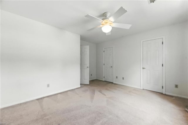 60 Dillwyn Dr, Newport News, VA 23602 - unfurnished bedroom with carpet flooring and a ceiling fan