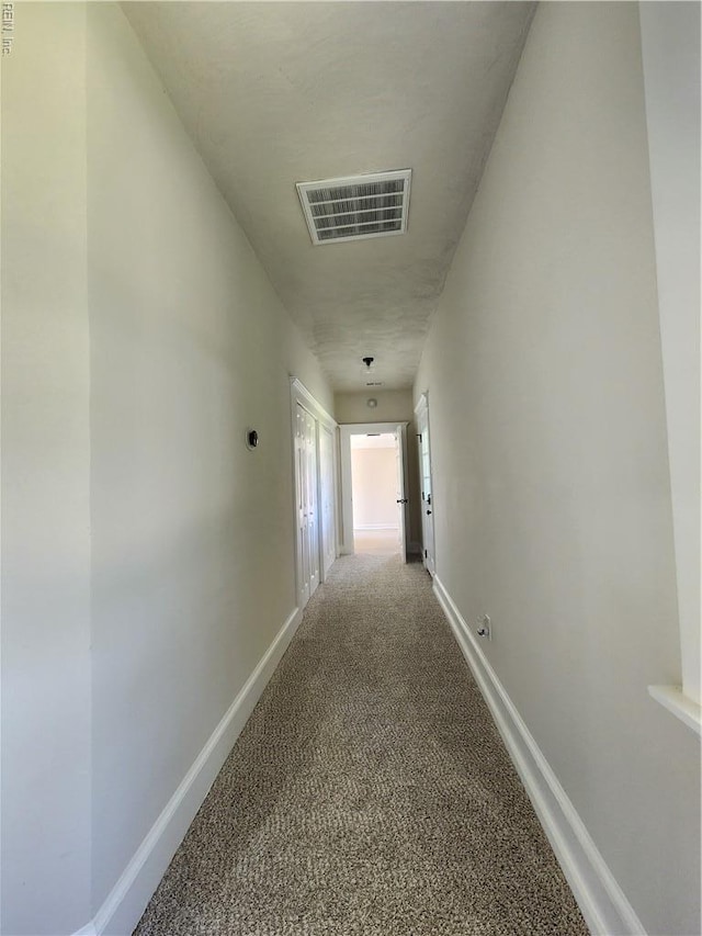 110 S Willard Ave, Hampton, VA 23663 - hall featuring light colored carpet and baseboards