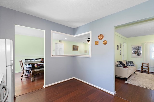 3009 Aaron Dr, Chesapeake, VA 23323 - corridor with wood finished floors