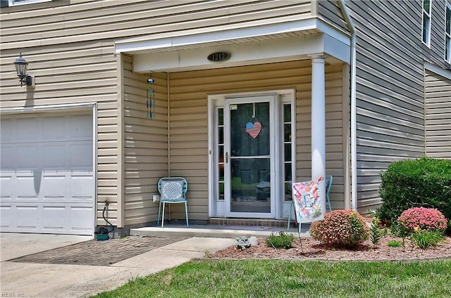 1212 Gunn Hall Dr, Virginia Beach, VA 23454 - doorway to property featuring an attached garage