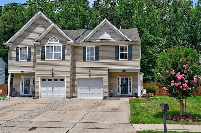 1212 Gunn Hall Dr, Virginia Beach, VA 23454 - view of front of house featuring driveway and an attached garage