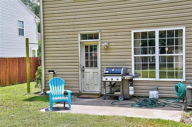 1212 Gunn Hall Dr, Virginia Beach, VA 23454 - view of patio featuring area for grilling