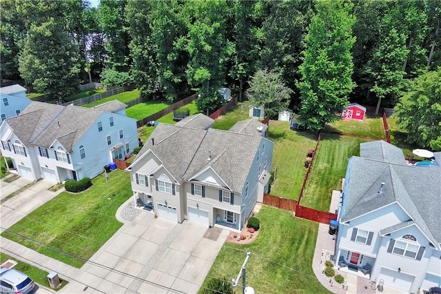 1212 Gunn Hall Dr, Virginia Beach, VA 23454 - aerial perspective of suburban area