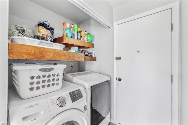 1536 Eagleton Ln, Virginia Beach, VA 23455 - laundry room with washer and clothes dryer