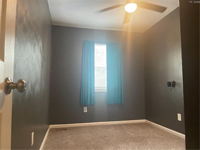 1122 Old Clubhouse Rd, Virginia Beach, VA 23453 - carpeted spare room with a ceiling fan and baseboards
