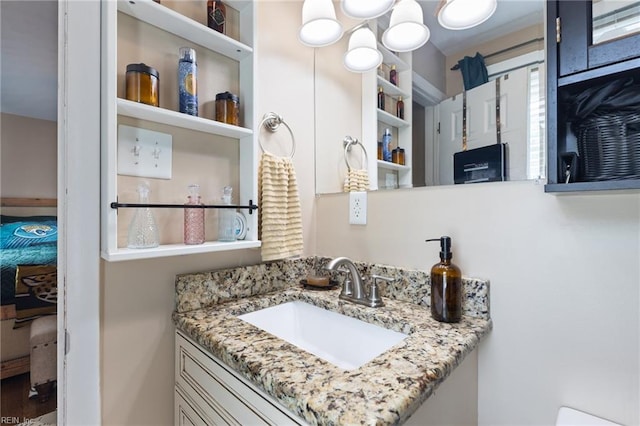 503 Carters Grove Ct, Hampton, VA 23663 - half bathroom with vanity and toilet