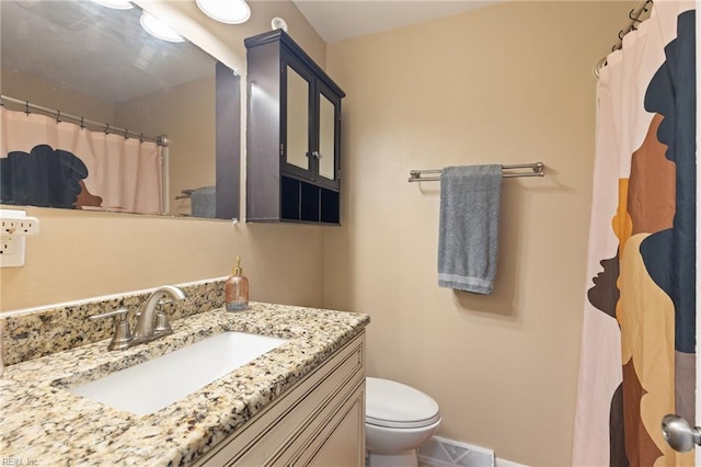 503 Carters Grove Ct, Hampton, VA 23663 - bathroom with vanity and a shower with shower curtain