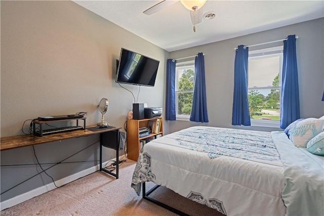 928 Coloma Dr, Newport News, VA 23608 - bedroom featuring carpet floors and a ceiling fan