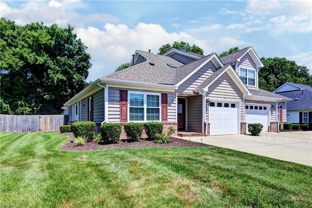 601 Commons Way, Williamsburg, VA 23185 - view of front of property featuring driveway, brick siding, and a shingled roof
