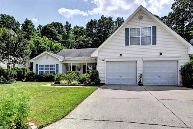 3284 Reades Way, Williamsburg, VA 23185 - traditional-style house with a front lawn, driveway, and an attached garage