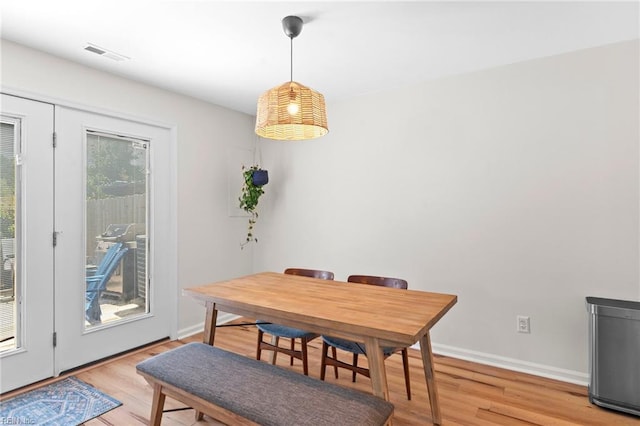701 Hecate Dr, Virginia Beach, VA 23454 - dining room featuring light wood-style floors
