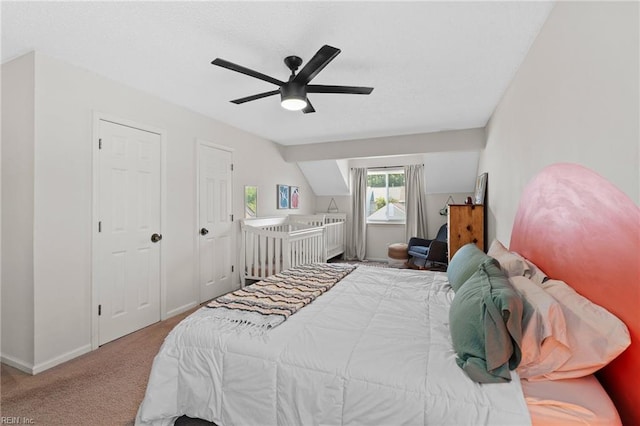 701 Hecate Dr, Virginia Beach, VA 23454 - carpeted bedroom featuring baseboards and ceiling fan