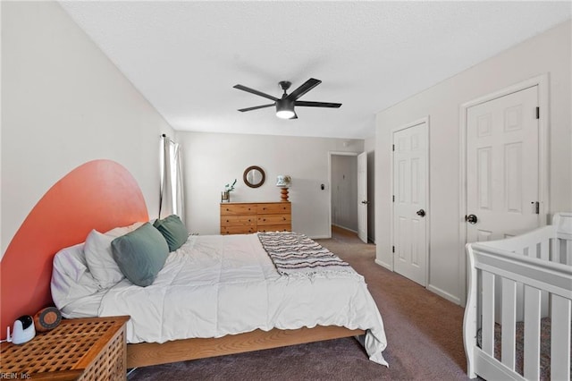 701 Hecate Dr, Virginia Beach, VA 23454 - bedroom with carpet and a ceiling fan