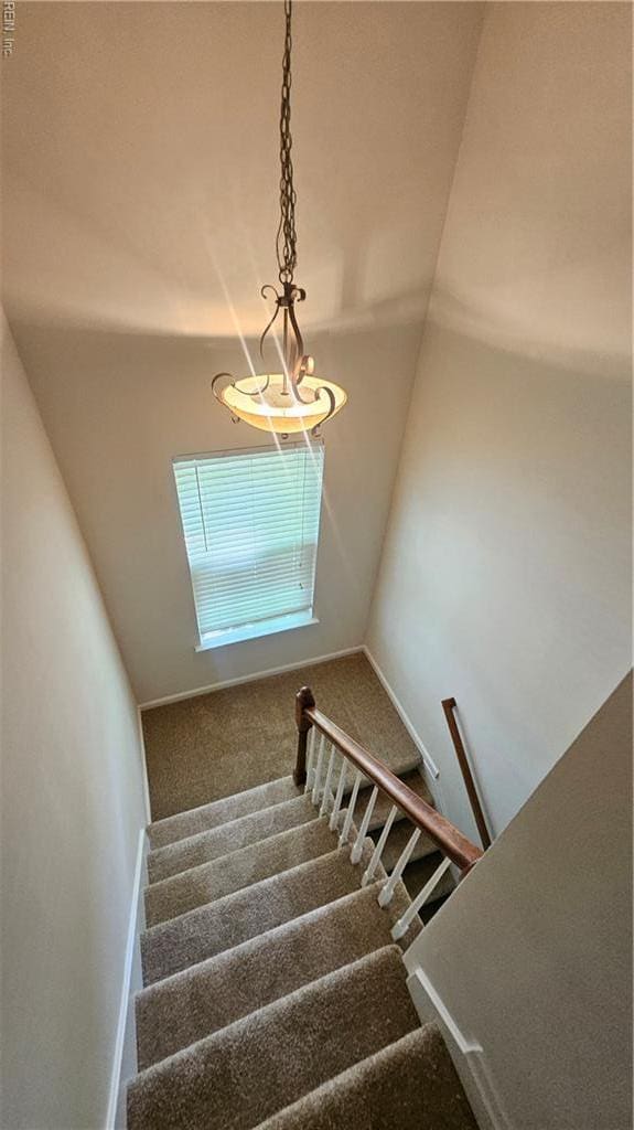 275 Jonathans Way, Suffolk, VA 23434 - stairway with carpet floors