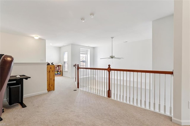 4208 Falcon Creek Dr, Williamsburg, VA 23188 - corridor with carpet and baseboards