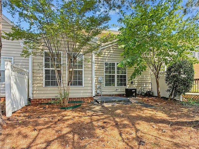 4208 Falcon Creek Dr, Williamsburg, VA 23188 - back of property with a patio area
