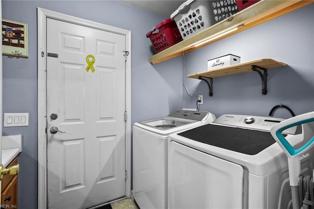 114 Climbing Vine Run, Elizabeth City, NC 27909 - laundry area with washing machine and dryer