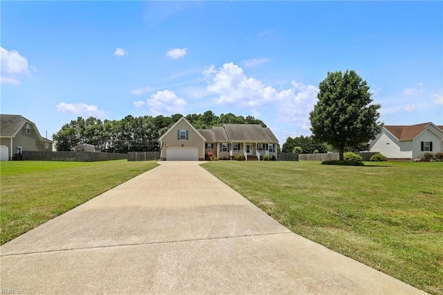 114 Climbing Vine Run, Elizabeth City, NC 27909 - view of front of house with an attached garage and concrete driveway