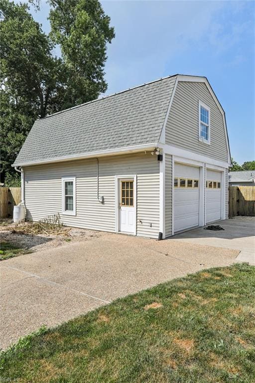 719 Kensington Dr, Newport News, VA 23602 - garage with a detached garage