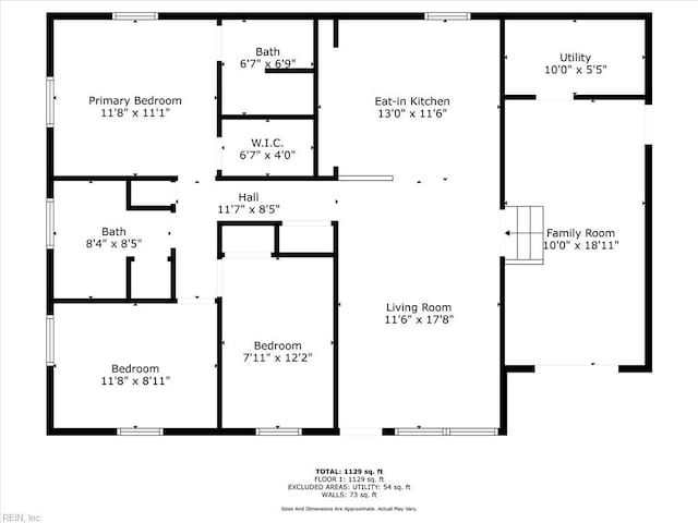 149 Ransone St, Hampton, VA 23669 - view of floor plan / room layout