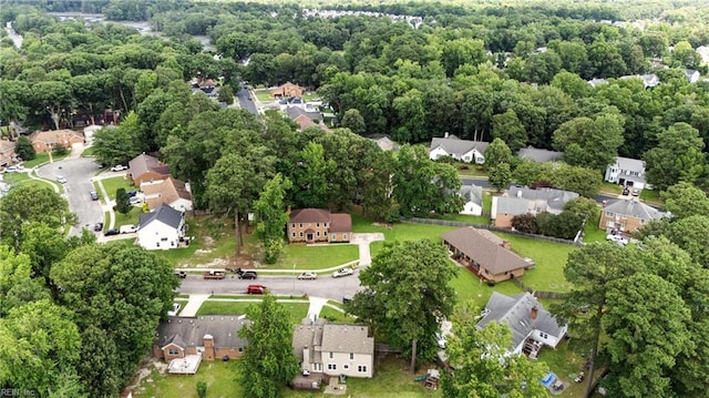 3805 Fleet Ct, Portsmouth, VA 23703 - aerial perspective of suburban area featuring a forest