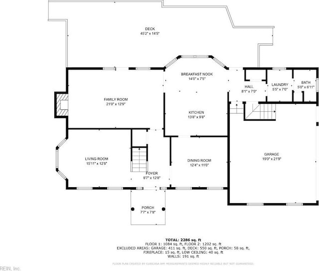 3805 Fleet Ct, Portsmouth, VA 23703 - view of floor plan / room layout