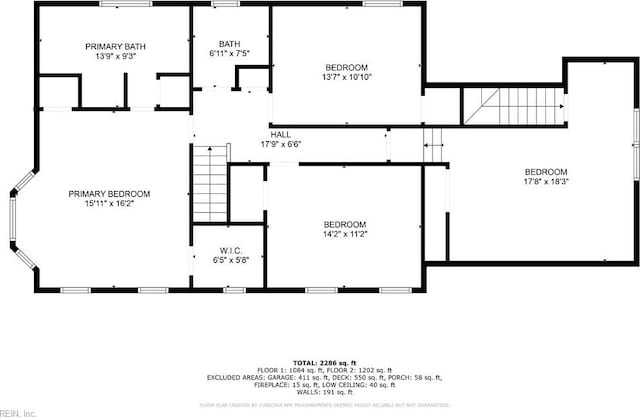 3805 Fleet Ct, Portsmouth, VA 23703 - view of home floor plan