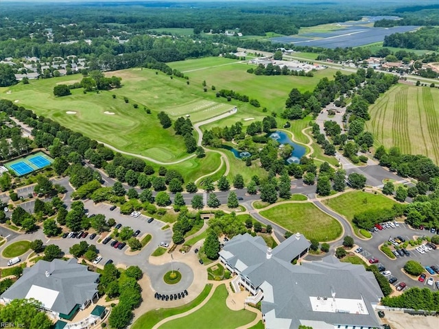 6428 Yarmouth Run, Williamsburg, VA 23188 - aerial view of a large body of water and a local golf course