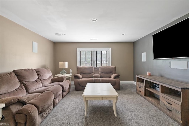 6019 Tabiatha Ln, Lanexa, VA 23089 - living area with carpet flooring and baseboards