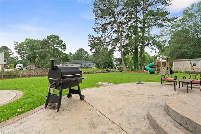 6019 Tabiatha Ln, Lanexa, VA 23089 - view of patio with grilling area