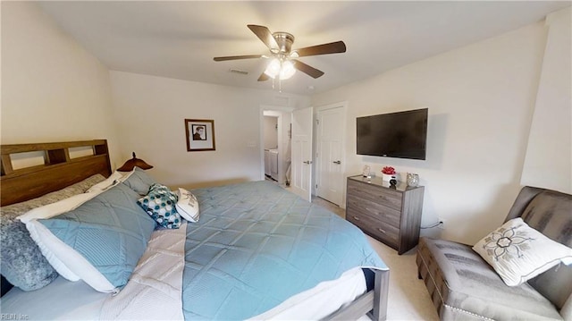 9809 Coral Bells Ct, Toano, VA 23168 - bedroom featuring ceiling fan