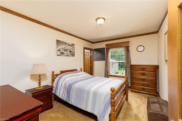 2501 Clancie Rd, Shacklefords, VA 23156 - bedroom featuring carpet floors and ornamental molding
