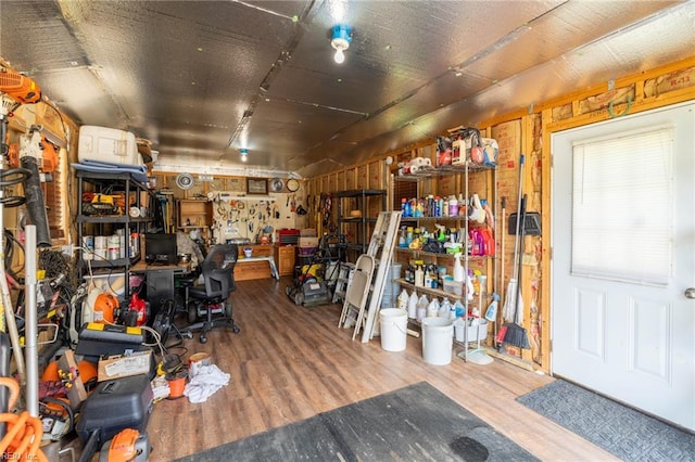 2501 Clancie Rd, Shacklefords, VA 23156 - view of garage