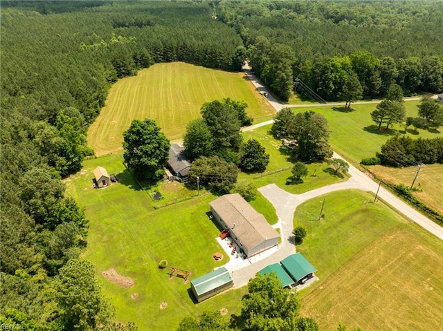 2501 Clancie Rd, Shacklefords, VA 23156 - view of rural area with a forest