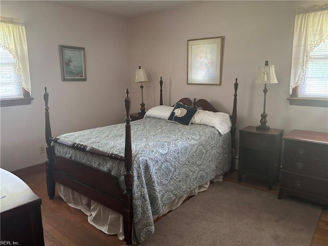 906 Rebecca St, Franklin, VA 23851 - bedroom with wood finished floors