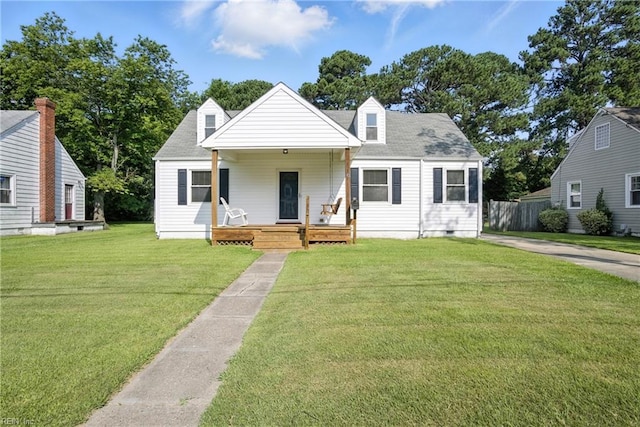 6 Albemarle St, Portsmouth, VA 23707 - view of front facade with a porch, crawl space, and a shingled roof