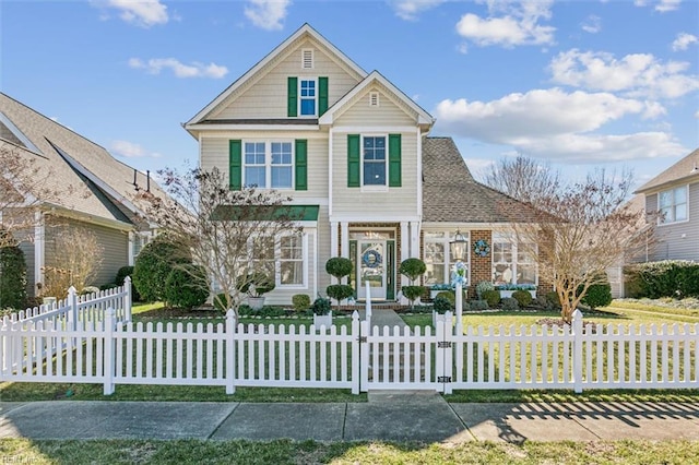 3139 Cider House Rd, Toano, VA 23168 - traditional-style home featuring a fenced front yard